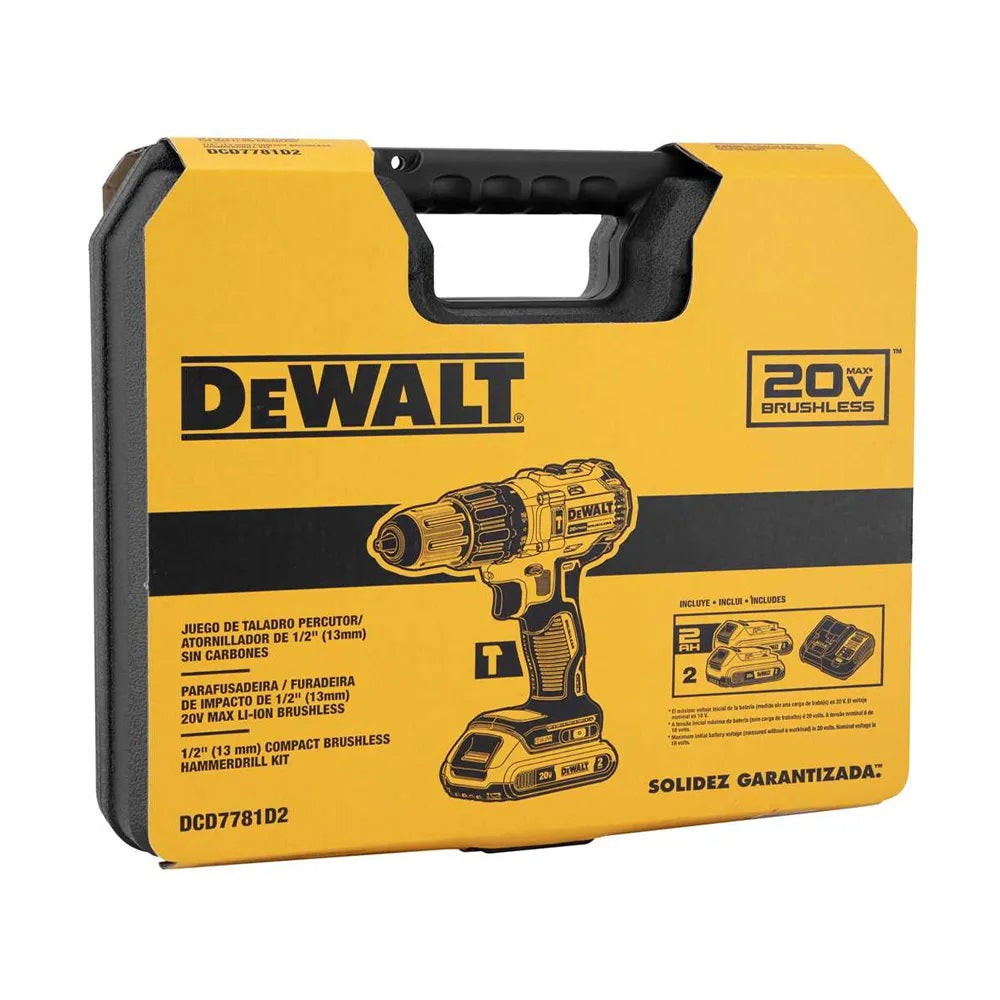 Mașină profesională de găurit și înșurubat cu impact, 1/2" (13 mm), motor fără perii (brushless), 20V.